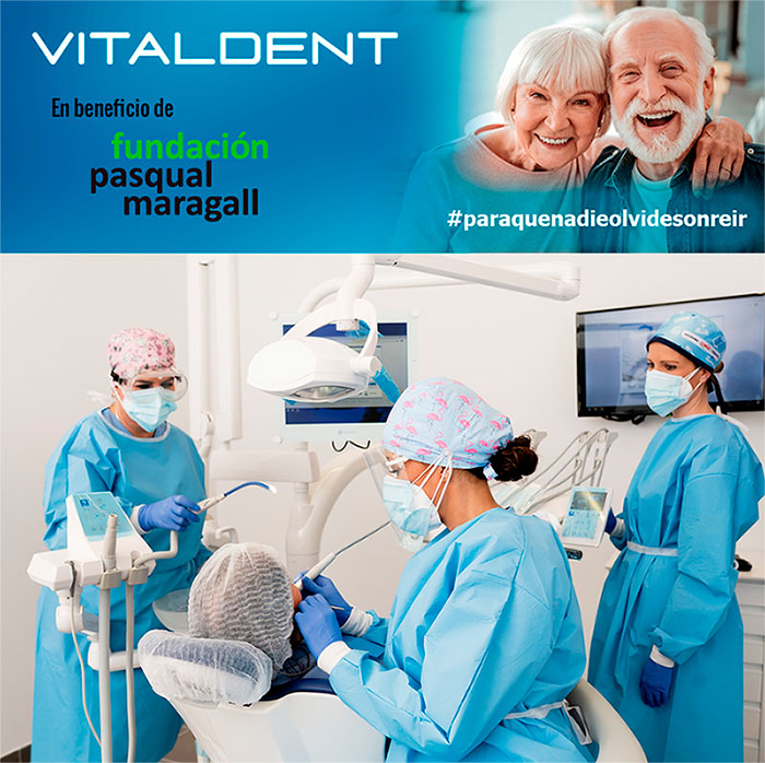 Empleados de Vitaldent y Moonz donan a la Fundación Pasqual Maragall para la investigación del Alzheimer.