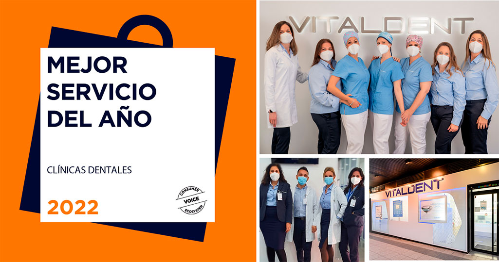 Premio al Mejor Servicio del Año en clínicas dentales